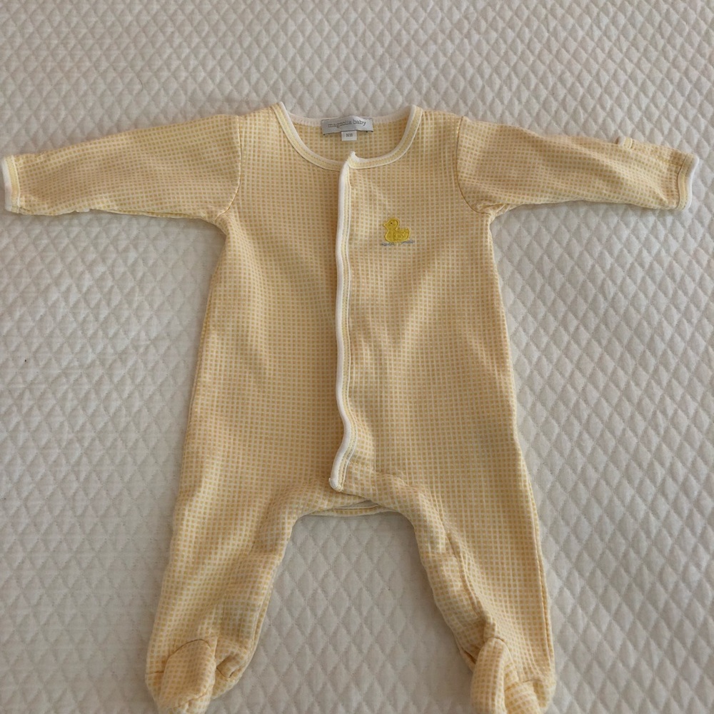 Magnolia Baby Duck Footie NB